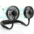 Ventilador portátil de doble cabezal para colgar al cuello ZY-A2
