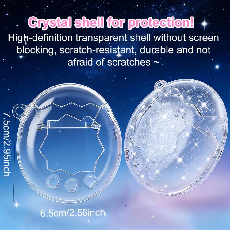 Funda protectora de cristal para dispositivos de mascotas virtuales XDcase, For Tamagotchi Paradise
