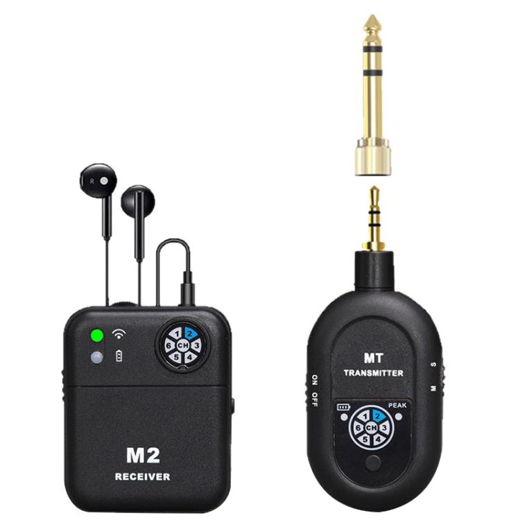 Sistema portátil inalámbrico de monitorización intraauricular MT-M2 para etapa 1 TX y 1 RX, MT-M2