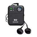 Receptor de monitoreo inalámbrico portátil M2 con auriculares con cable, M2