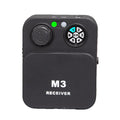 Receptor de monitoreo inalámbrico portátil M3 con auriculares con cable, M3