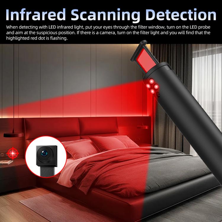 Detector infrarrojo inteligente multifuncional portátil T016