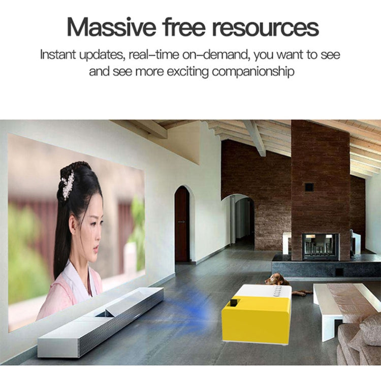 J9 1920x1080P 15 ANSI Portable Home Theater Mini LED HD Proyector digital, versión básica,, EU Plug, US Plug, UK Plug, AU Plug