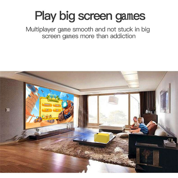 J9 1920x1080P 15 ANSI Portable Home Theater Mini LED HD Proyector digital, versión básica,, EU Plug, US Plug, UK Plug, AU Plug