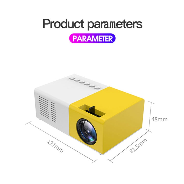 J9 1920x1080P 15 ANSI Portable Home Theater Mini LED HD Proyector digital, versión básica,, EU Plug, US Plug, UK Plug, AU Plug