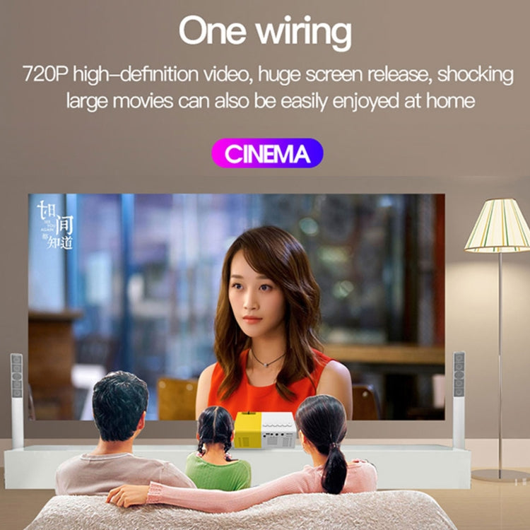 J9 1920x1080P 15 ANSI Portable Home Theater Mini LED HD Proyector digital, versión básica,, EU Plug, US Plug, UK Plug, AU Plug