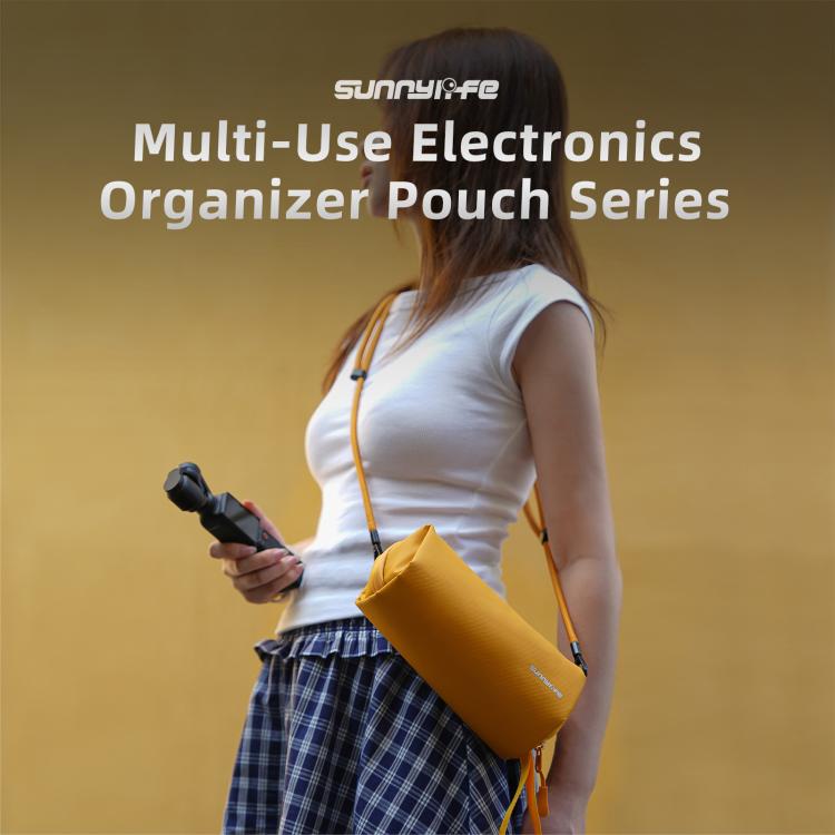 Bolsa organizadora multiusos para dispositivos electrónicos Sunnylife, bolso de mano, bolsa de hombro mejorada, For DJI OSMO Pocket 4 / 3