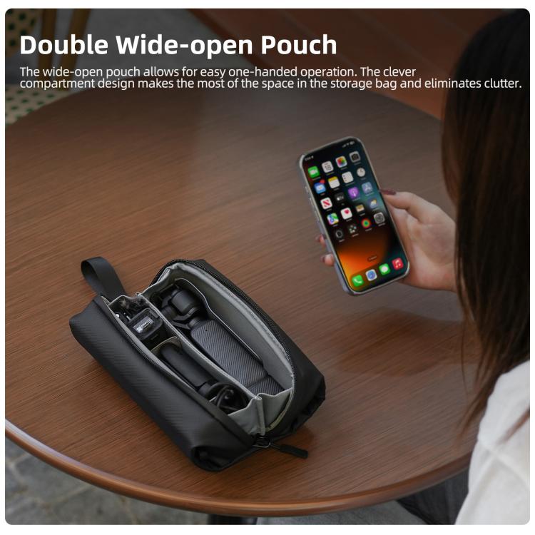 Bolsa organizadora multiusos para dispositivos electrónicos Sunnylife, bolso de mano, bolsa de hombro mejorada, For DJI OSMO Pocket 4 / 3