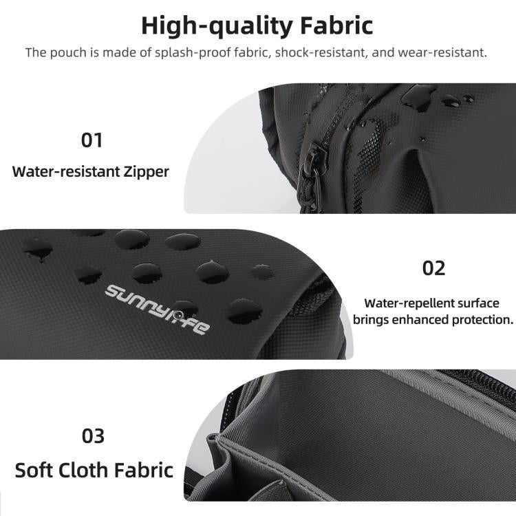 Bolsa organizadora multiusos para dispositivos electrónicos Sunnylife, bolso de mano, bolsa de hombro mejorada, For DJI OSMO Pocket 4 / 3