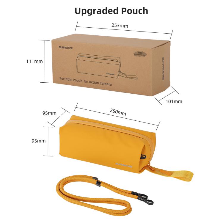 Bolsa organizadora multiusos para dispositivos electrónicos Sunnylife, bolso de mano, bolsa de hombro mejorada, For DJI OSMO Pocket 4 / 3