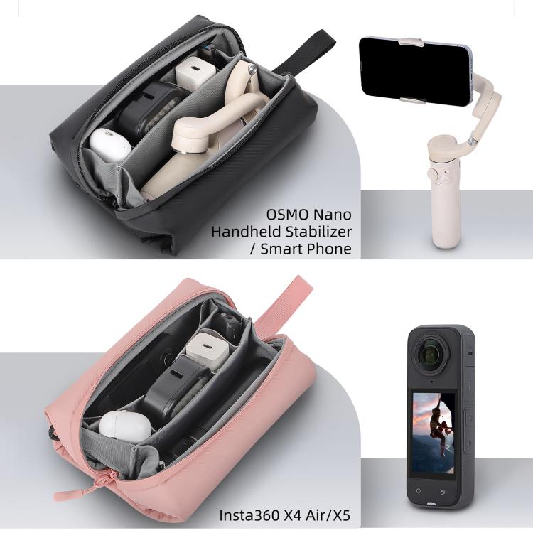 Bolsa organizadora multiusos para dispositivos electrónicos Sunnylife, bolso de mano, bolsa de hombro mejorada, For DJI OSMO Pocket 4 / 3