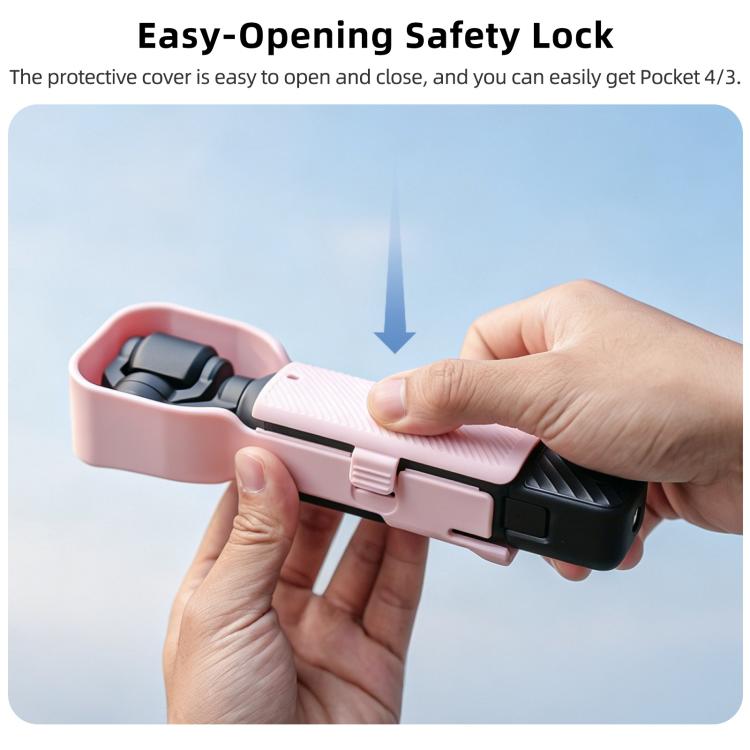 Carcasa protectora colorida para cámara de disparo instantáneo Sunnylife, For DJI OSMO Pocket 4 / 3