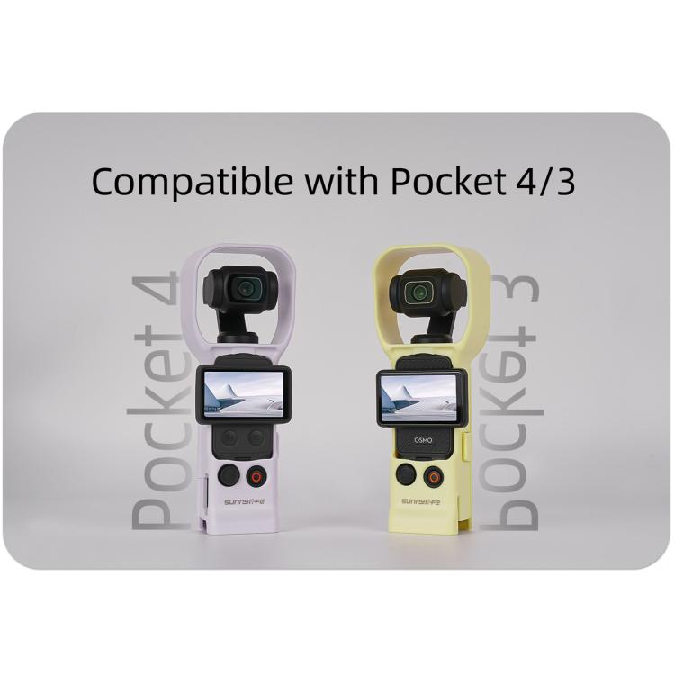 Carcasa protectora colorida para cámara de disparo instantáneo Sunnylife, For DJI OSMO Pocket 4 / 3