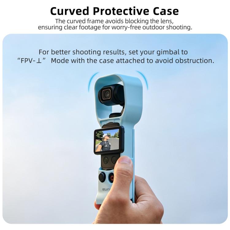 Carcasa protectora colorida para cámara de disparo instantáneo Sunnylife, For DJI OSMO Pocket 4 / 3