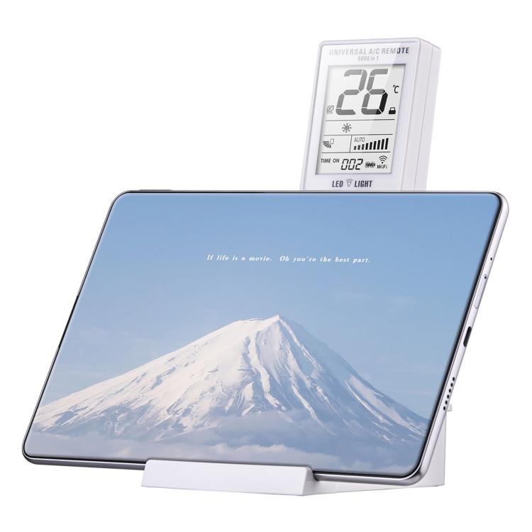 Control remoto universal para aire acondicionado SMASOON K-6028E con luz LED.