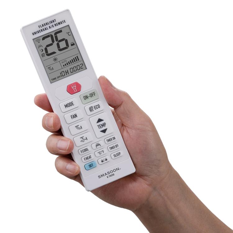 Mando a distancia universal para aire acondicionado SMASOON K-7028E