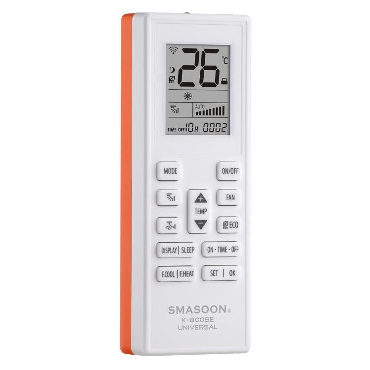 Mando a distancia universal para aire acondicionado SMASOON K-8008E