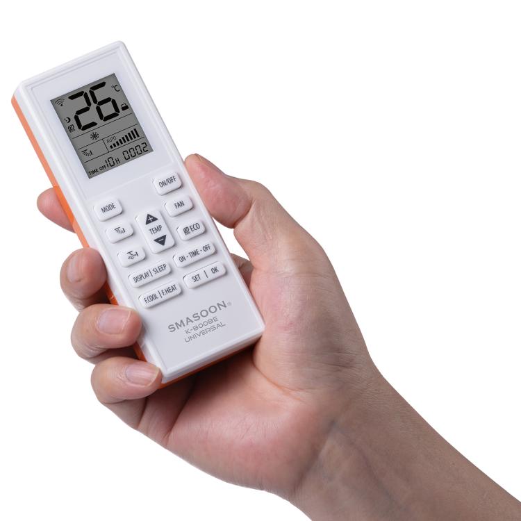 Mando a distancia universal para aire acondicionado SMASOON K-8008E
