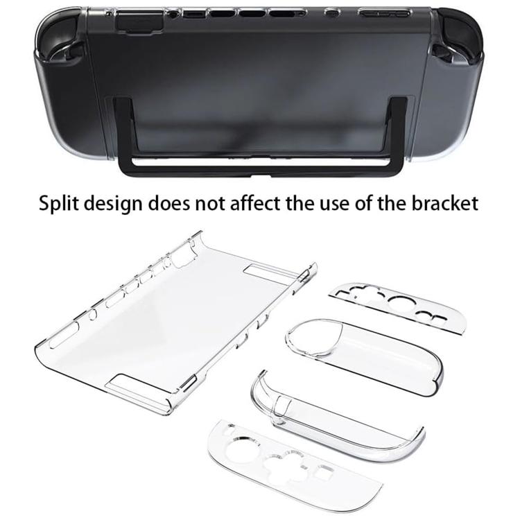 XDcase Caja de PC de cristal separable, protector de pantalla de vidrio templado y juego de tapas para joystick, For Nintendo Switch 2, For Nintendo Switch OLED, For Nintendo Switch