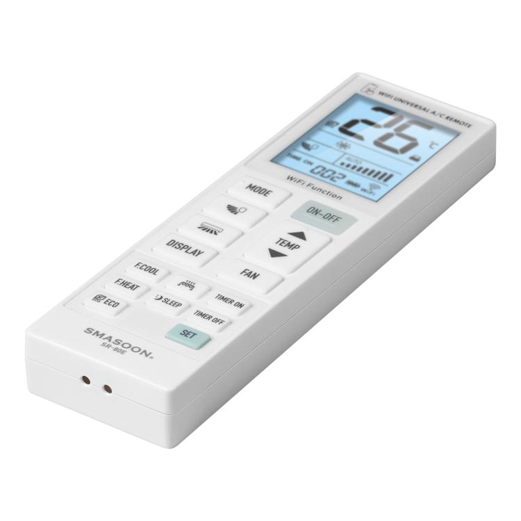 Mando a distancia universal WiFi para aire acondicionado SMASOON SR-80E