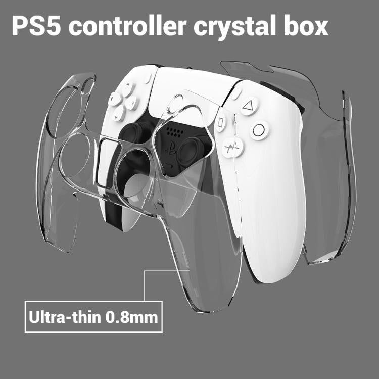 Funda protectora para PC XDcase (2 unidades) con diseño de cristal dividido, For Sony PS5