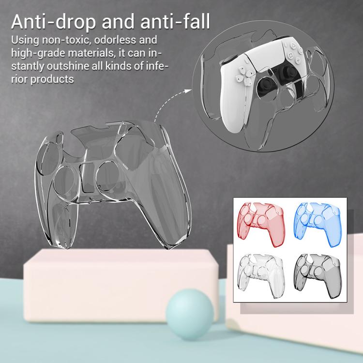 Funda protectora para PC XDcase (2 unidades) con diseño de cristal dividido, For Sony PS5
