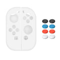 XDcase 1 par de fundas protectoras de silicona suave y tapas para joystick, For Nintendo Switch / Switch OLED Joy-Con