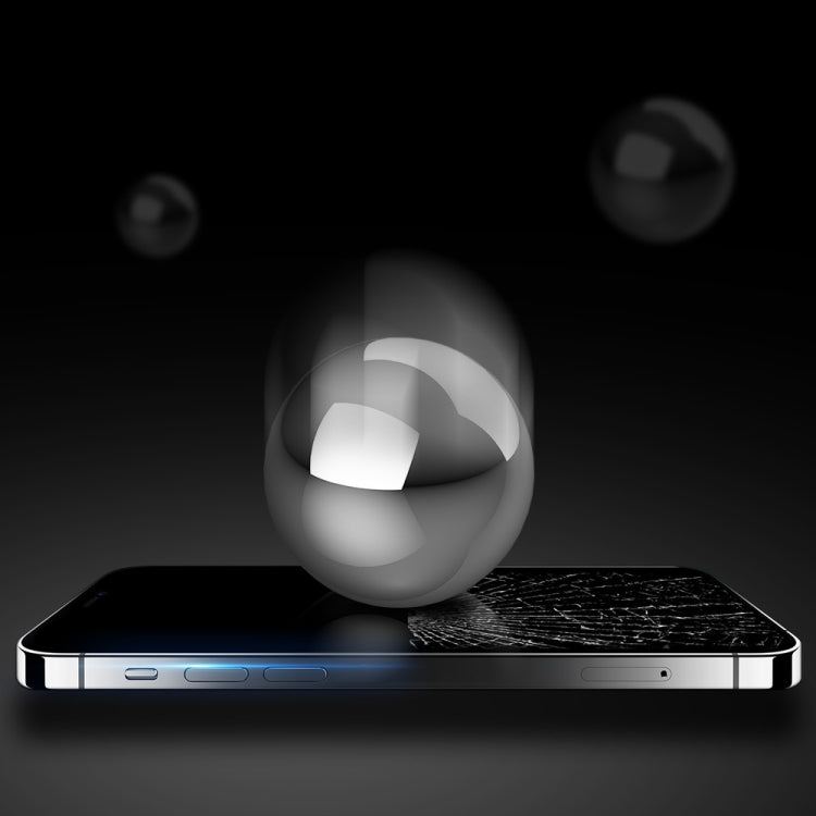 DUX DUCIS 0.33mm 9H Película de vidrio templado de pantalla completa de alúmina media HD, For iPhone 12 Mini, For iPhone 12 / 12 Pro, For iPhone 12 Pro Max