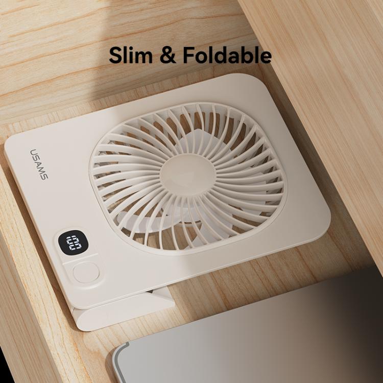 Ventilador de escritorio digital magnético delgado USAMS ZB363