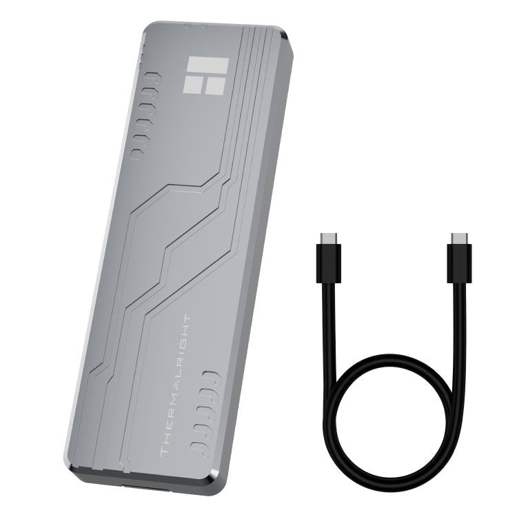 Carcasa para SSD M.2 NVMe THERMALRIGHT HR-EB109 con cable USB-C a USB-C., EB109 C-C Cable