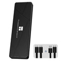 Carcasa para SSD M.2 NVMe THERMALRIGHT HR-EB115 con cable USB a Tipo-C y cable Tipo-C a Tipo-C., EB115 A-C & C-C Cable