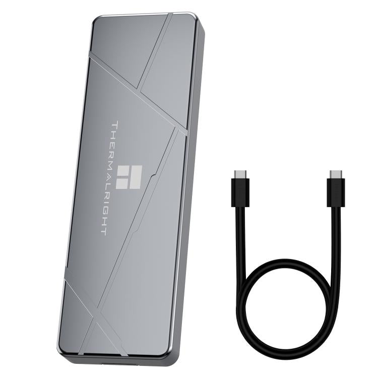 Carcasa para SSD M.2 NVMe THERMALRIGHT HR-EB115 con cable USB-C a USB-C., EB115 C-C Cable