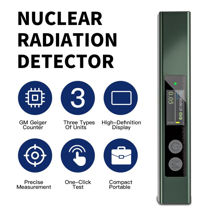 Detector portátil de radiación nuclear NT10