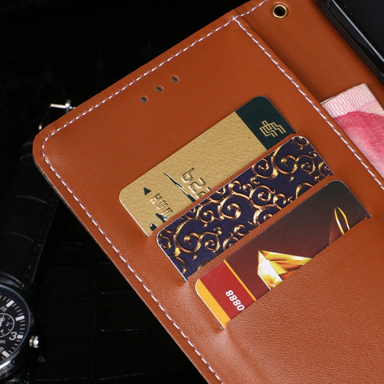 idewei Estuche de cuero con tapa horizontal con textura de cocodrilo con soporte y ranuras para tarjetas y billetera, For iPhone 12, For iPhone 12 Mini, For iPhone 12 Pro, For iPhone 12 Pro Max