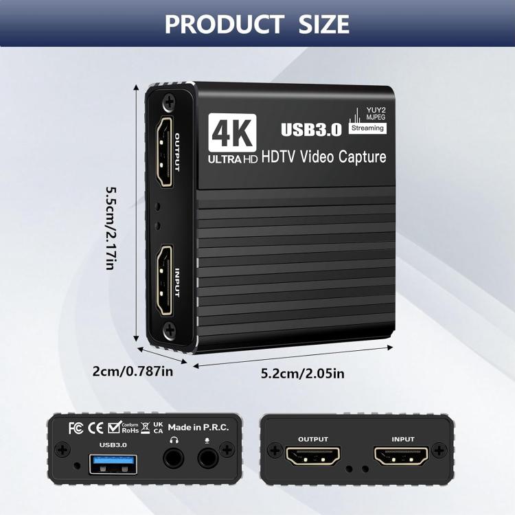 Tarjeta de captura de vídeo HD 4Kp30 USB 3.0 HDMI NK-H41, NK-H41