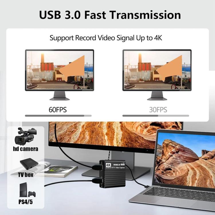 Tarjeta de captura de vídeo HD 4Kp30 USB 3.0 HDMI NK-H41, NK-H41