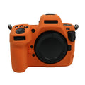 Funda protectora de silicona suave con textura de lichi para cámara, For Nikon Z 8
