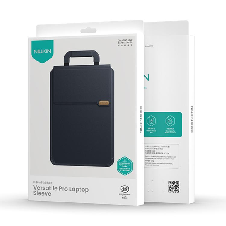 Funda multifuncional para portátil NILLKIN Versatile Pro con soporte y alfombrilla para ratón., 14.2 inch, 16.2 inch
