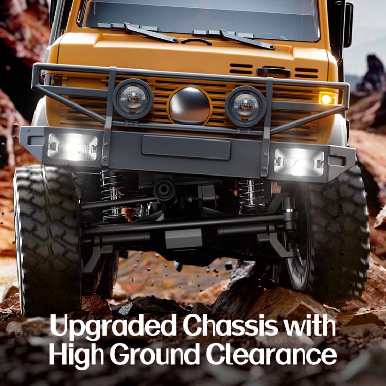 JJR/C C8823C Unimog de seis ruedas, coche teledirigido todoterreno, edición insignia Crossing de C-Type