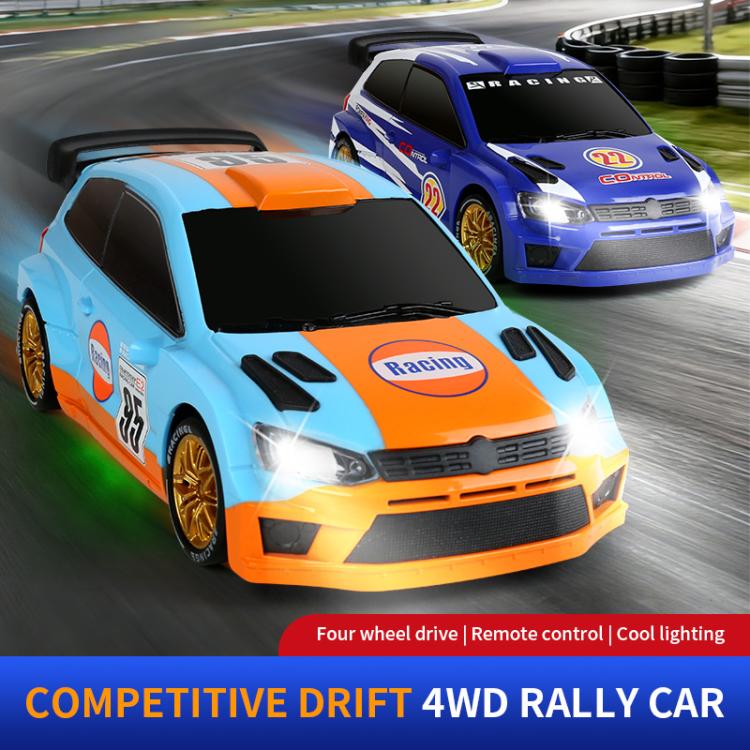 JJR/C Q233 Cool Racing Coche de rally de derrape teledirigido de estilo alemán con tracción a las cuatro ruedas
