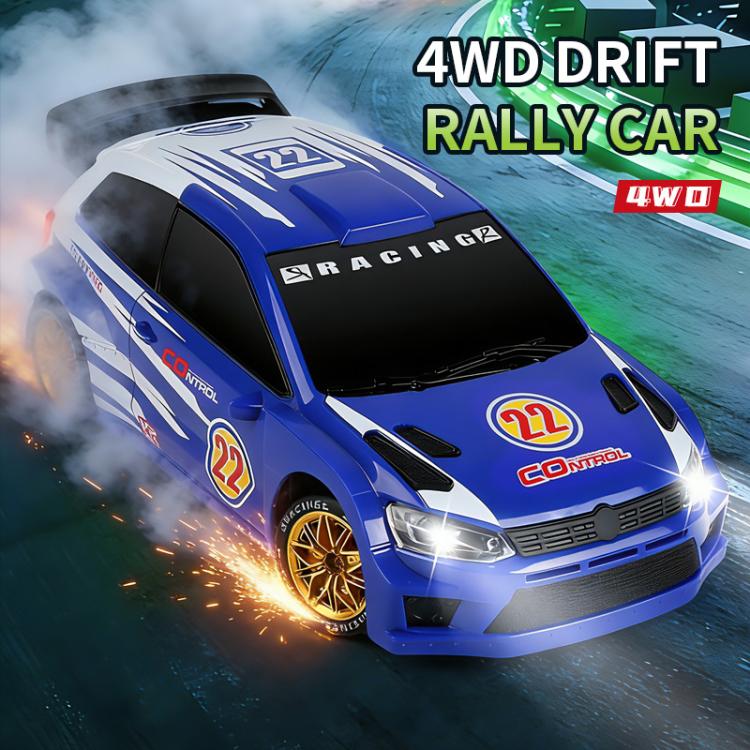 JJR/C Q233 Cool Racing Coche de rally de derrape teledirigido de estilo alemán con tracción a las cuatro ruedas