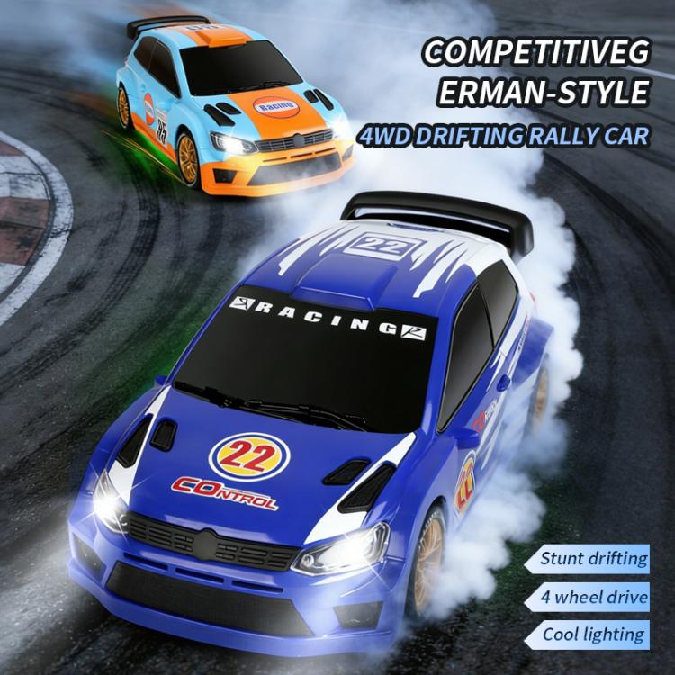 JJR/C Q233 Cool Racing Coche de rally de derrape teledirigido de estilo alemán con tracción a las cuatro ruedas