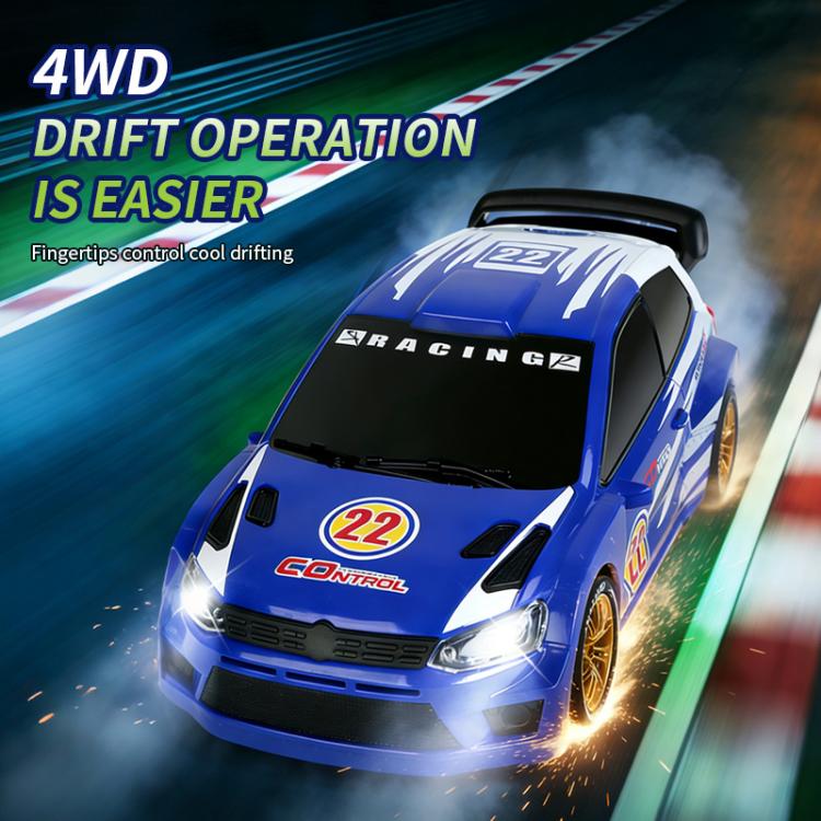 JJR/C Q233 Cool Racing Coche de rally de derrape teledirigido de estilo alemán con tracción a las cuatro ruedas
