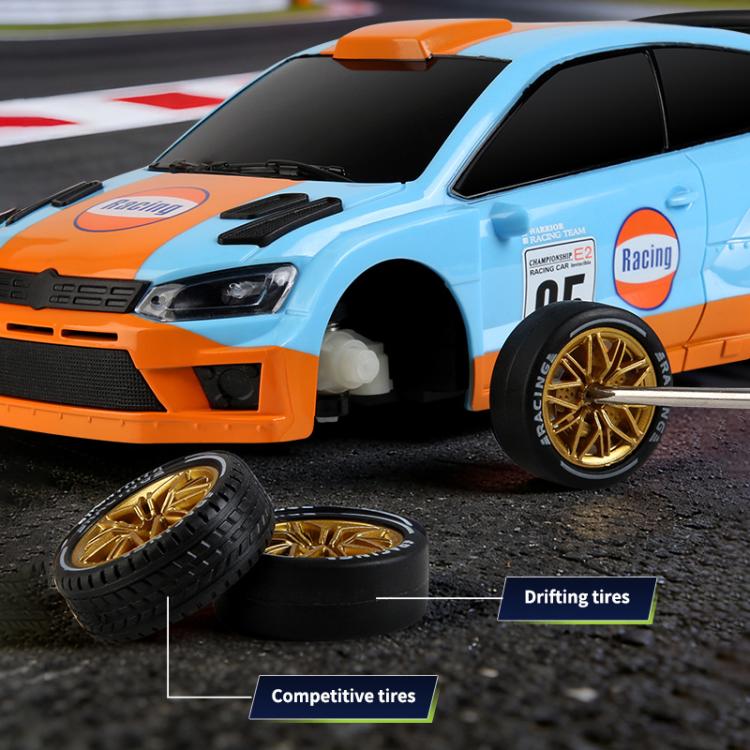 JJR/C Q233 Cool Racing Coche de rally de derrape teledirigido de estilo alemán con tracción a las cuatro ruedas