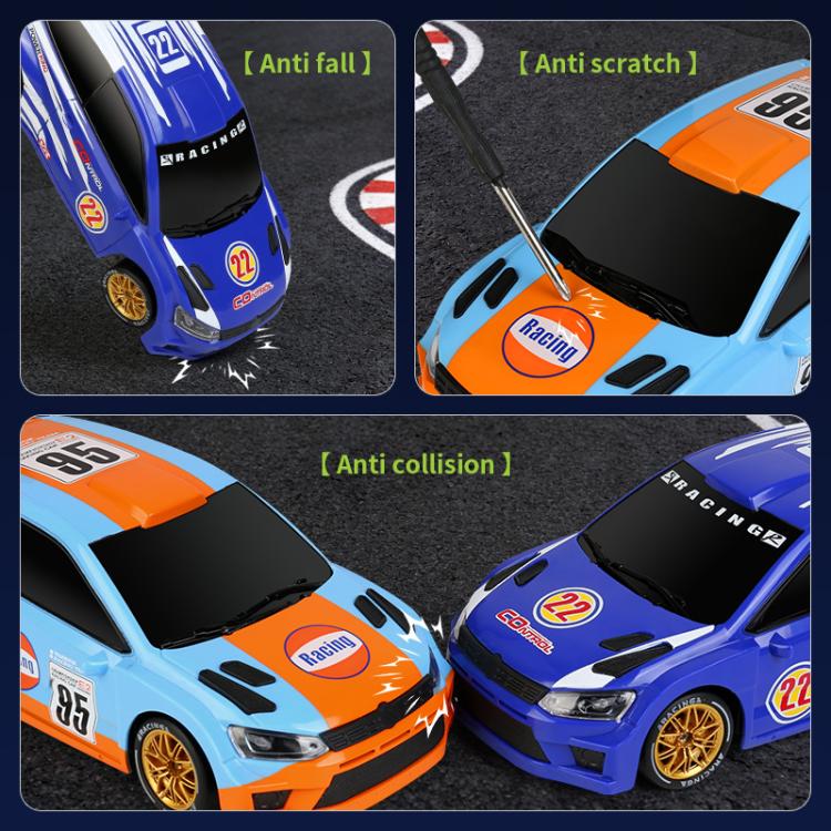 JJR/C Q233 Cool Racing Coche de rally de derrape teledirigido de estilo alemán con tracción a las cuatro ruedas