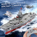 Portaaviones de juguete JJR/C S27 con control remoto y cañón de agua.