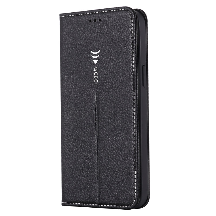 Estuche protector con tapa horizontal GEBEI PU + TPU con soporte y ranuras para tarjetas, For iPhone 12 mini, For iPhone 12 / 12 Pro, For iPhone 12 Pro Max