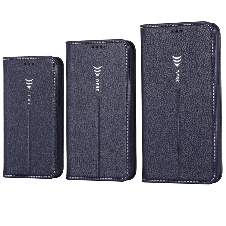 Estuche protector con tapa horizontal GEBEI PU + TPU con soporte y ranuras para tarjetas, For iPhone 12 mini, For iPhone 12 / 12 Pro, For iPhone 12 Pro Max