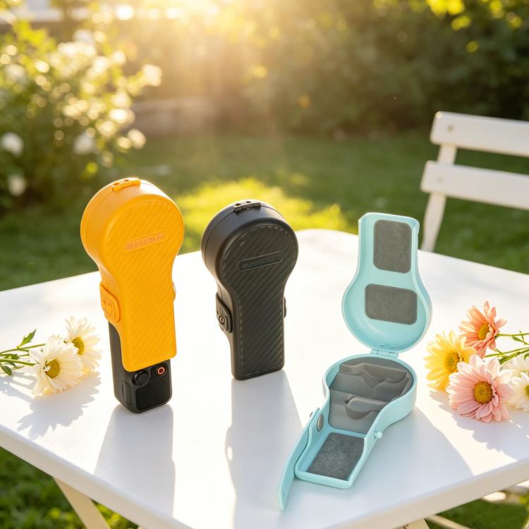 Funda protectora para cámara con forma de bombilla colorida de Sunnylife, For DJI Osmo Pocket 4 / 3
