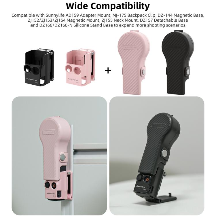 Funda protectora para cámara con forma de bombilla colorida de Sunnylife, For DJI Osmo Pocket 4 / 3